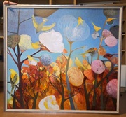 Bogna Jarzemska-Misztalska z cyklu "ogrody", "Ku radości lata"