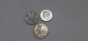3 MONETY PRL-2-10-500  ZŁOTYCH
