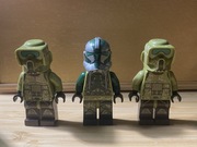 Lego Star Wars Kashyyyk Clone trooper scout trooper Gree figurki