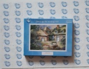 Puzzle Puzzle-World 1000 Cottage Garden stara chatka, dworek wiejski