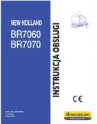 Instrukcja obsługi New Holland BR 7060, BR 7070 PL