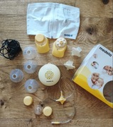 Podwójny laktator Medela+gorset+akcesoria.NOWY