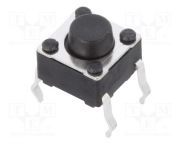 Mikroswitch TACT 6x6x5, montaż przewlekany, 10 szt.