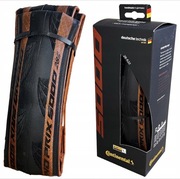 2 x Opona Szosowa 28 CONTINENTAL GP5000 28mm BRĄZOWY BOK 700x28c Dętka BOX