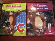 Masza i niedźwiedź Moje abecadło x 2 nr 3 i 9