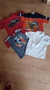 4 koszulki t-shirty 122/128 George, Looney Tunes