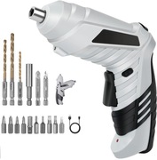 Wkrętarka mini akumulatorowa 1300mAh 3,6V z diodą LED 16 akcesori