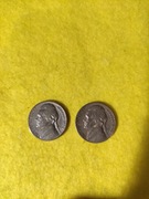 5 Cent Jefferson 1950 (P,D) Klucz!!!