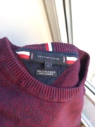 Tommy Hilfiger męski sweterek pima cotton cashmere rozmiar XL