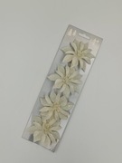 Sztuczny Kwiat na Klipsie 4szt 