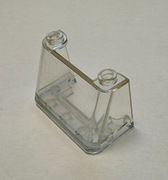 Lego 3823 szyba 2x4x2 przezroczysty biały - 4 sztuki !