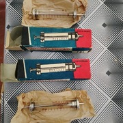 Strzykawki szklane PRL 1975rok