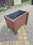 Donice drewniane,  donica drewniana 60x41x45