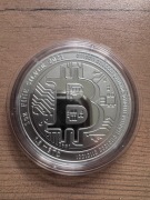 BITCOIN 1 UNCJA SREBRA NIUE 2021