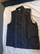 Kamizelka męska granatowa Club Nautico  XL z zamkiem i kieszeniami