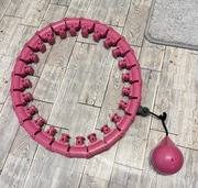 HULA HOP ODCHUDZAJĄCE Z OBCIĄŻENIEM SMART Z WYPUSTKAMI