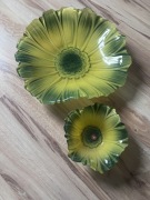 Zestaw Walther-Glas "Jungle gelb" - Patera 43 cm i Misa 22 cm