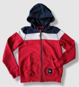 Pepperts Premium bluza z kapturem czerwono-granatowa 146-152cm