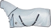 Nowa derka z kapturem Horka Anti fly jasnoniebieska 125cm