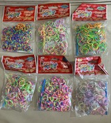 LOOM BANDS GUMKI DO ROBIENIA BRANSOLETEK I BIŻUTERII 300 SZTUK