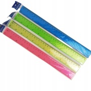 LINIJKA 30 CM - KOLOROWA SUPER FLEXIBLE