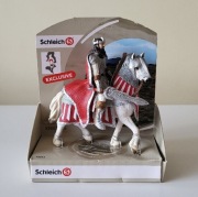 Schleich rycerz Gryfa król na koniu figurka unikat exclusive model wycofany
