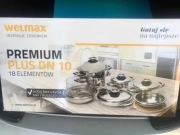 Naczynia garnki Premium WELMAX, odpowiednik Zepter
