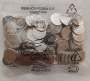20 GR. GROSZY 2026- folia / woreczek / NBP o zaw. 100szt