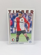 2024-25 TOPPS UCC QUINTEN TIMBER FEYENOORD RC ROOKIE ROTTERDAM 