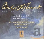 Jordi Savall Bach Testament: 3 CD Sztuka Fugi - Muzyczna Ofiara