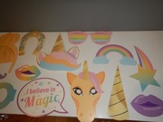 Dla dzieci śmieszne rekwizyty do fotobudki party 13 szt