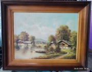 Von helmut glassl zachod slonca 30x40