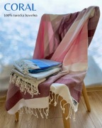 Duży ręcznik plażowy, kąpielowy, basenowy .Turecka bawełna 100%  OEKO-TEX 