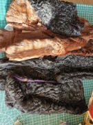 Futro naturalne ścinki