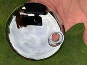 Chromowana pokrywa wlewu paliwa Harley Davidson Touring