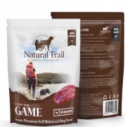 Karma dla psa Natural Trail Game 12sztuk!!! + gratis!
