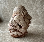 LUDEK ceramika gips figurka MAŁPKA