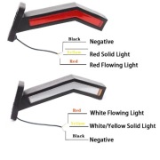 2xOBRYSÓWKA LED NEON 12-24V TIR Przyczepa Naczepa 