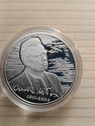 Moneta 10zł Czesław Miłosz 2011r. srebro 0/925