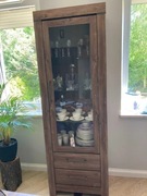 Witryna z oświetleniem led