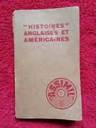 "Histoires" anglaises et américaine. English and american "stories"