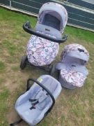 Wózek BabyLux 3w1 