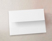 ozdobne koperty białe, koperty z szeroką klapką, koperty 11x14,5