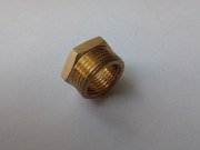 Redukcja kształtka mosiężna 3/4" GZ na 1/2" GW