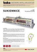 005 BUKO - model kartonowy Sukiennice - Kraków