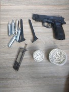 Bersa Thunder 9 pro. Zestaw ASG