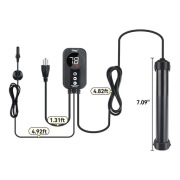 Hygger Tytanowy podgrzewacz wody akwarium 