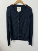 Kardigan bawełniany wiskozowy rozpinany sweter sweterek Diesel rozmiar L 40