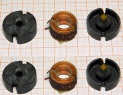 Rdzeń ferrytowy kubkowy fi-30mm AL250 z karkasem - cena 2 sztuk