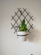 KWIETNIK (17) Metaloplastyka PRL stal Loft Styl